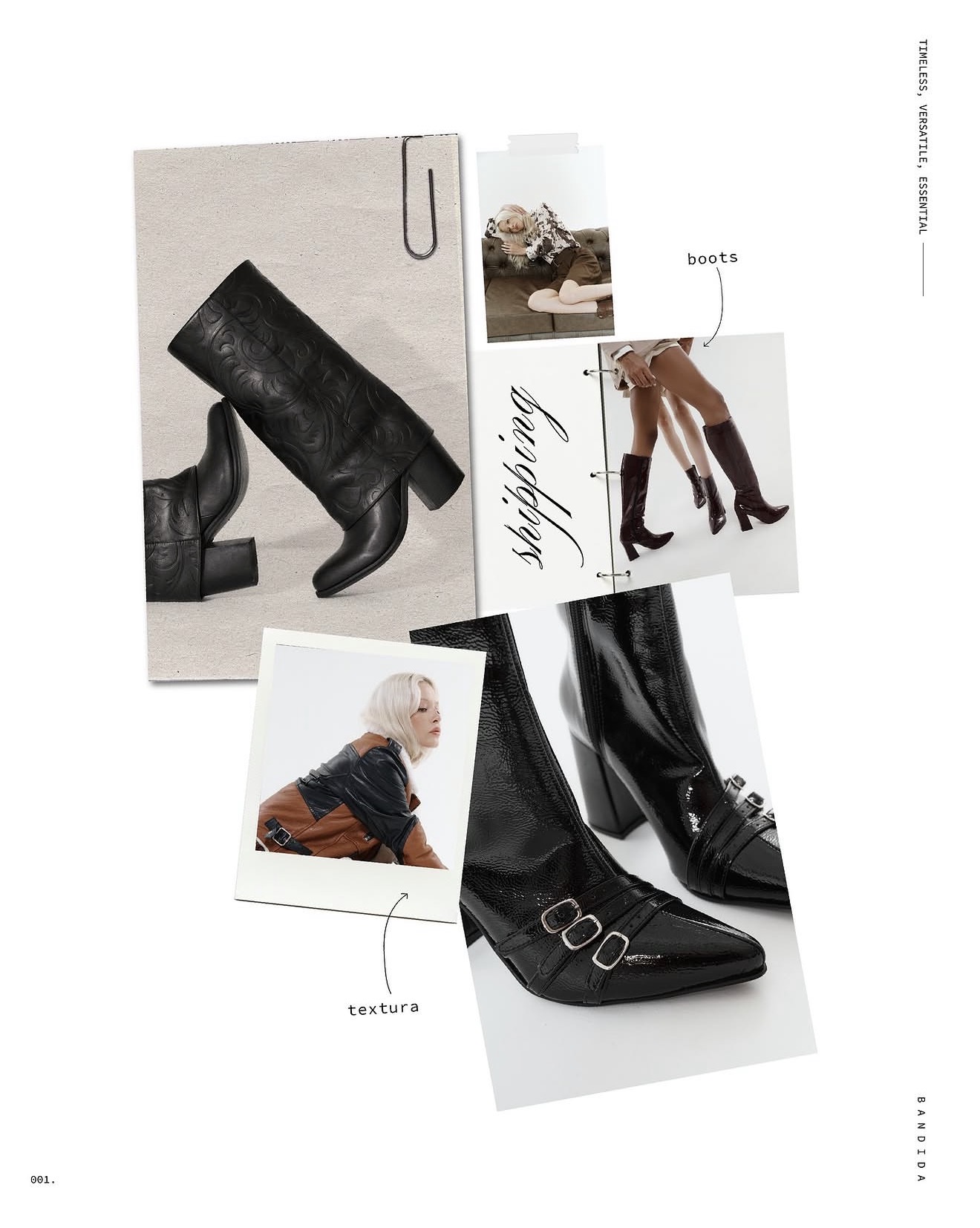 Moodboard editorial Bandida