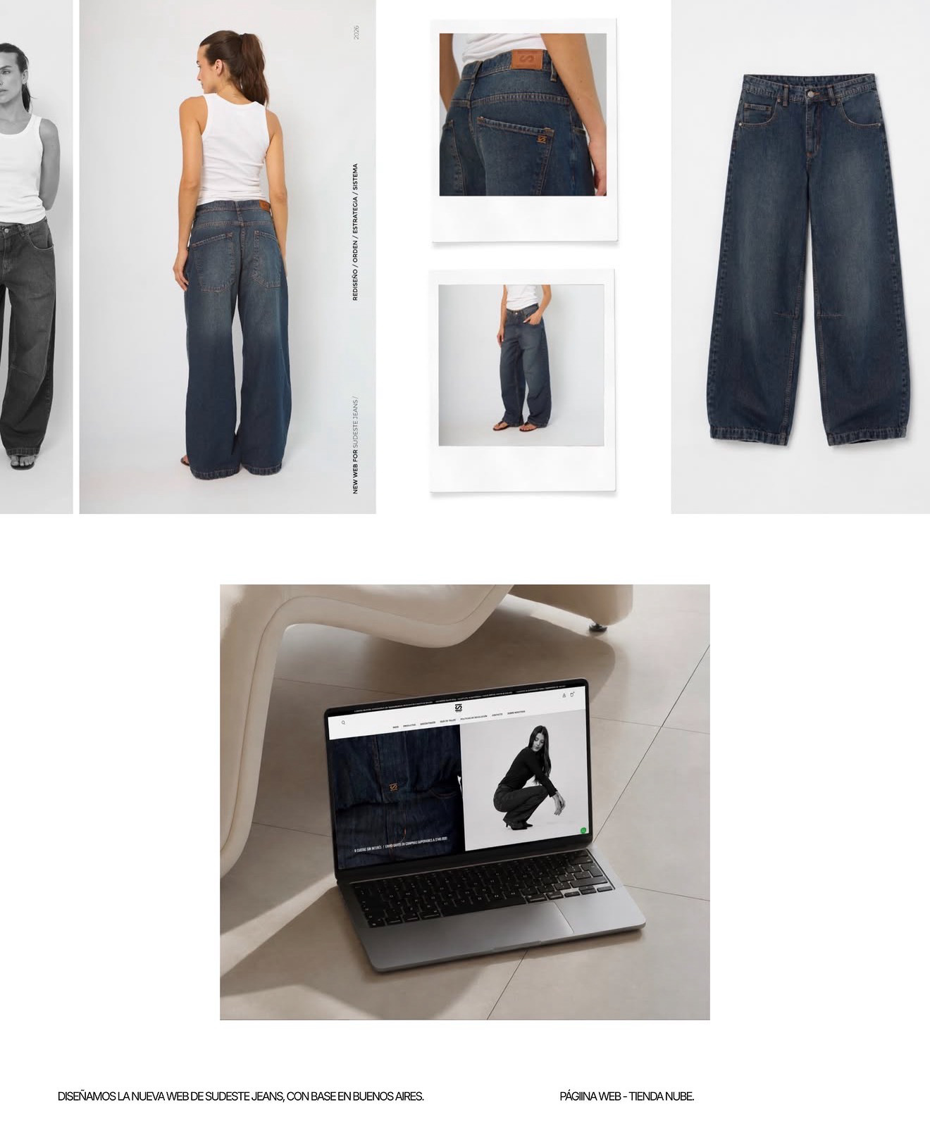 Diseño web para Sudeste Jeans