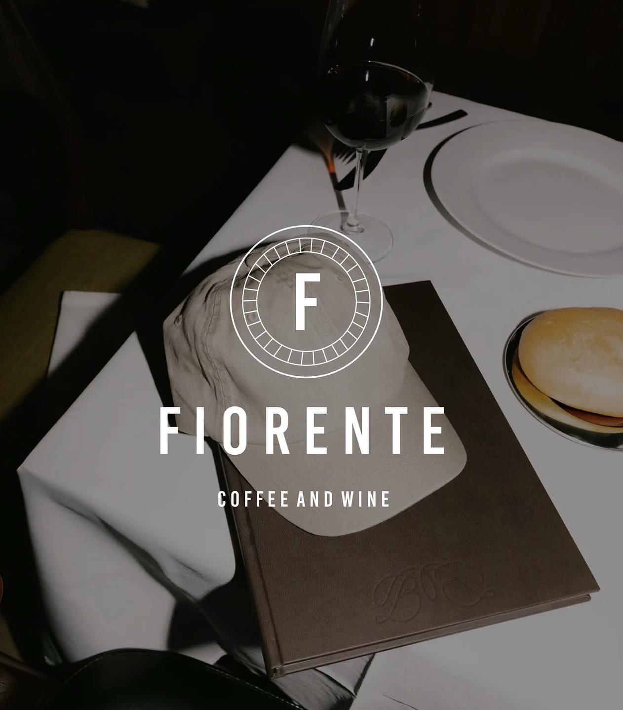 Branding Fiorente coffee and wine